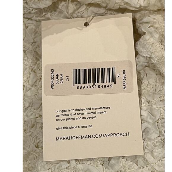 NWT Mara Hoffman Sloan Textured Sleeveless Column Midi-Dress Size XL - Picture 10 of 13